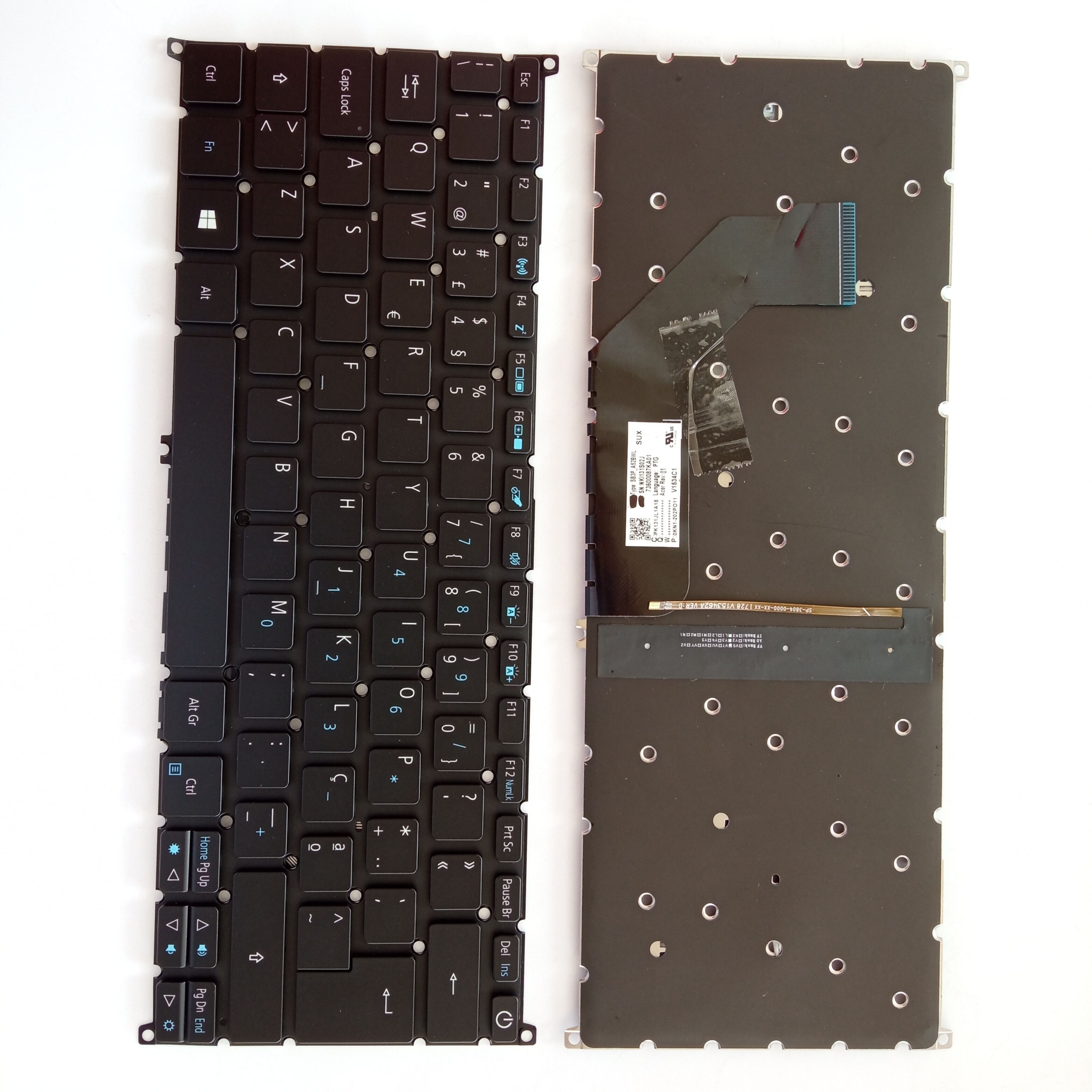 Picture of New Replacement Laptop Keyboard For ACER SF314-52 with switch BLACK Backlit PO Layout